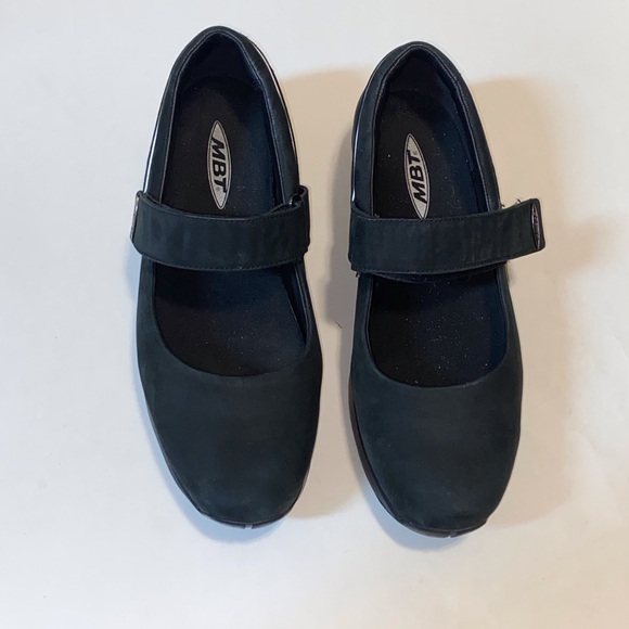 MBT Art Shoe Rocker High Leather Kesho MJ Black Loafers Women’s Size EUR 40 - Picture 6 of 14